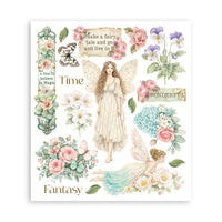 Wonderland - Stamperia Rub-On Selection 8x9 - 6/Pkg