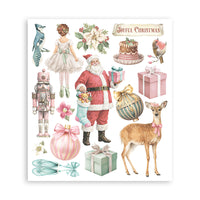 Winter Magic - Printed Decorative Rub-On Selection For Art And Craft cm 20.5x23
