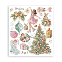 Winter Magic - Printed Decorative Rub-On Selection For Art And Craft cm 20.5x23