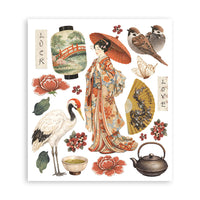 Oriental Garden - Stamperia Decorative Rub On
