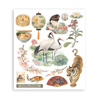 Oriental Garden - Stamperia Decorative Rub On