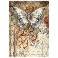 Gardens of Time - Stamperia Rice Paper A6 8/Pkg
