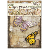 All Around - Stamperia Rice Paper A6 8/Pkg