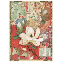 Oriental Garden - Stamperia Printed Mini Rice Paper A6 8 Sheets