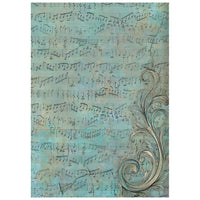 Symphony - Printed 8 Rice Paper A6 Backgrounds