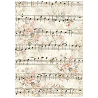 Symphony - Printed 8 Rice Paper A6 Backgrounds