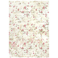 Winter Magic - Printed 8 Rice Paper A6 Backgrounds Selection For Art And Craft