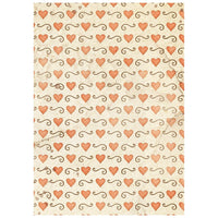 Silent Night - Printed 8 Rice Paper A6 Backgrounds Selection For Art And Craft