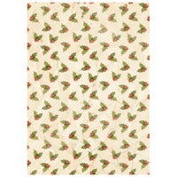 Silent Night - Printed 8 Rice Paper A6 Backgrounds Selection For Art And Craft