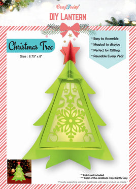 CrafTreat DIY Paper Lanterns - Christmas Tree