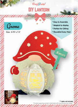 CrafTreat DIY Paper Lanterns - Gnome