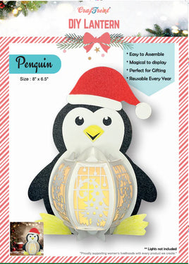 CrafTreat DIY Paper Lanterns - Penguin