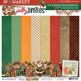 Jolly Jingles - 12 x12 Solids Collection Pack