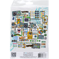 49 & Market Level Up - Die-Cuts with Foil