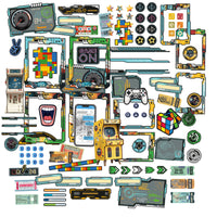 49 & Market Level Up - Die-Cuts with Foil