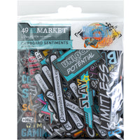 49 & Market Level Up - Chipboard Set