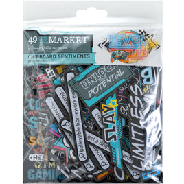 49 & Market Level Up - Chipboard Set