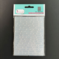 Dress My Craft - Brick Wall Pattern - Embossing Folder