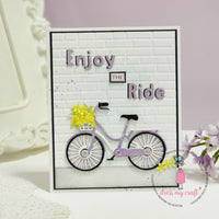 Dress My Craft - Brick Wall Pattern - Embossing Folder