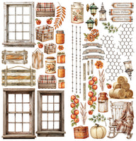 Season's Bounty Laser Cut Elements