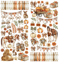 Season's Bounty Laser Cut Elements