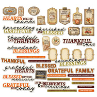 Season's Bounty Chipboard Set