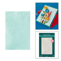 Whimsical Skies 3D Embossing Folder by Vicky Papaioannou