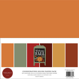 Welcome Fall - 12X12 Solids Kit