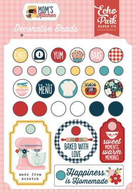 Mom's Kitchen - Echo Park Decorative Brads