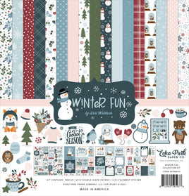 Winter Fun - Echo Park 12X12 Collection Kit
