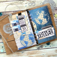 Planner Essentials 28 - Globe - Elizabeth Craft Metal Dies