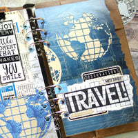 Planner Essentials 28 - Globe - Elizabeth Craft Metal Dies