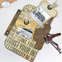 Wallet With Keys - Elizabeth Craft Metal Dies