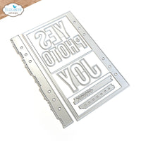 Yes Joy Page - Elizabeth Craft Metal Die