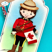 Peter The Mountie, The Great Outdoors - Elizabeth Craft Metal Dies