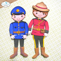 Peter The Mountie, The Great Outdoors - Elizabeth Craft Metal Dies