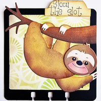 Slow The Sloth - Elizabeth Craft Metal Die