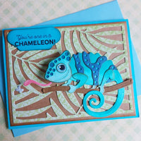 Spy The Chameleon - Elizabeth Craft Metal Die