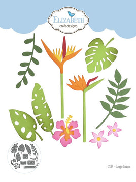 Jungle Leaves - Elizabeth Craft Metal Die