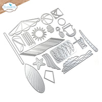 Beach Scenery - Elizabeth Craft Metal Dies