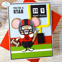 Football & Baseball Accessories - Elizabeth Craft Metal Dies