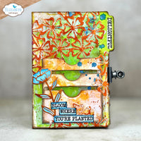 Floral Slots File Folder - Elizabeth Craft Metal Die