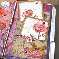 Floral Slots File Folder - Elizabeth Craft Metal Die