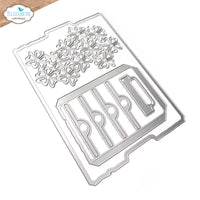 Floral Slots File Folder - Elizabeth Craft Metal Die