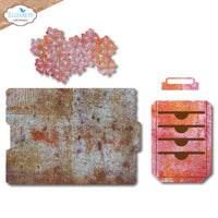 Floral Slots File Folder - Elizabeth Craft Metal Die