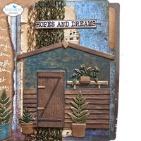 In The Garden Shed - Elizabeth Craft Metal Die