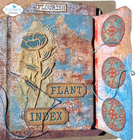 Plant Index Folder - Elizabeth Craft Metal Die