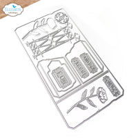 Plant Index Folder - Elizabeth Craft Metal Die
