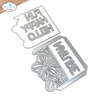 Pocket with Flowers - Elizabeth Craft Die Set