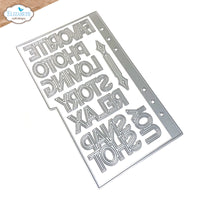 Page With Large Tab 1 - Elizabeth Craft Die Set